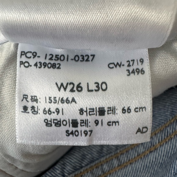 Levi’s 501 Original Jeans, size 26 - Picture 4 of 4